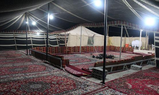 مخيمات في الرياض