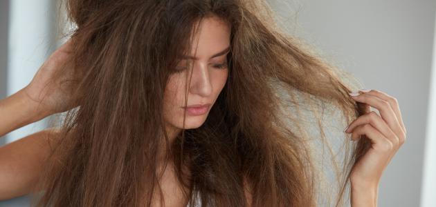 علاج الشعر التالف والمتقصف والخفيف
