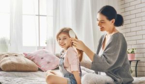 زيت جوز الهند العضوي للشعر الاطفال